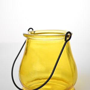 Vaso di <span class=keywords><strong>vetro</strong></span> di colore diverso 10oz barattolo di candela di <span class=keywords><strong>vetro</strong></span> di Halloween per la candela con lo Swing - Product Image 4