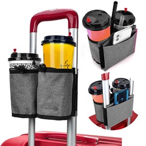 Bolsa Organizadora de Viaje Personalizada con Portavasos, Portavasos para Equipaje, Bolsa Cruzada para Bebidas - Product Image 2