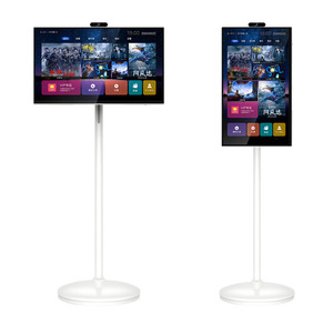 TV Móvil Android 12 con NFC de 32 Pulgadas, Soporte de Piso, Pantalla LCD Digital, Animación, TV Portátil <span class=keywords><strong>para</strong></span> Oficina, Centro Comercial y Hogar - Product Image 6