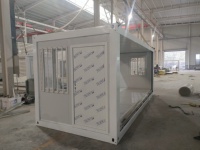 Maison préfabriquée modulaire extensible en métal Kingland de 20 pieds, 30 pieds, 40 pieds, Shandong, pour hôtels, conteneur de stockage