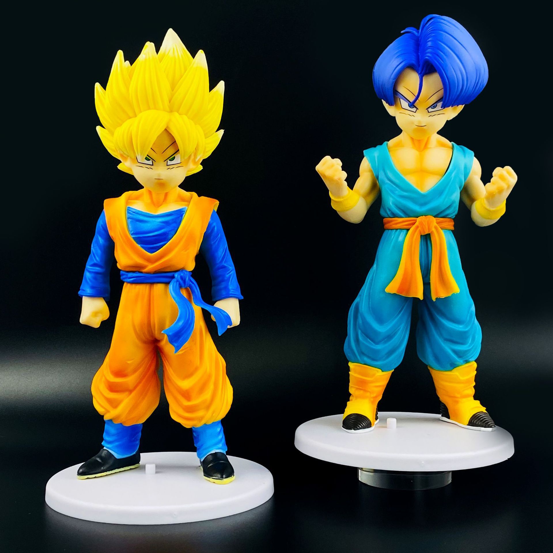 XR 4 Style 20cm Dragon Z Ball Figures - Goku, Trunks, Vegeta