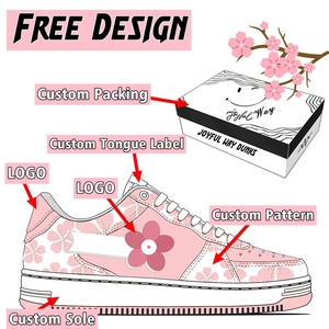 Vendite calde in pelle verniciata da passeggio rosa gattino scarpe personalizzate da donna Casual personalizzate da donna - Product Image 4