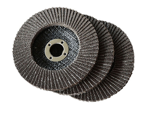 Disco de aleta de óxido de aluminio calcinado, disco de molienda y pulido de madera y Metal de 4 pulgadas - Product Image 5