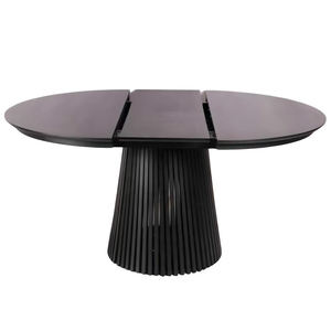 <span class=keywords><strong>Tavolo</strong></span> da Pranzo Estensibile Ovale da 4, <span class=keywords><strong>6</strong></span> o 8 <span class=keywords><strong>Posti</strong></span> in Pietra di Travertino, Tavoli da Cucina Moderni di Lusso Stile Nordico - Product Image 4