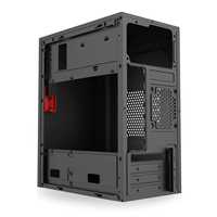 Boîtier d'ordinateur Meway Mid Tower en gros, compatible Micro ATX ITX, ports USB frontaux, pour bureau professionnel et PC de bureau DIY, en stock