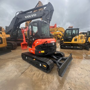 Kubota เครื่องขุด U55-4ใช้แล้ว3T เครื่องขุดตีนตะขาบ5ton 3ton ขนาดเล็ก - Product Image 2