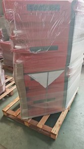 Barriera portatile rossa in plastica per il controllo delle inondazioni, salvavita, impermeabile, a forma di L, antiallagamento, pieghevole, prodotti per la sicurezza idrica - Product Image 6