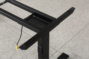 Certified Electric Steel Sit Stand <b>Desk</b> with Dual Motors & 3 Lifting Columns Adjustable Height 5-Year Warranty - Product Image 4