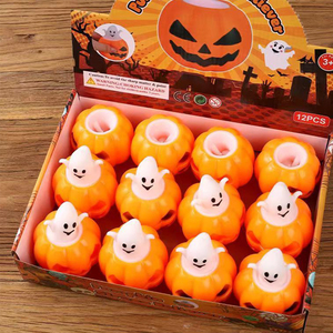 ของเล่นบีบคลายเครียดรูปฟักทองขนาดเล็กสำหรับฮาโลวีน - Product Image 3