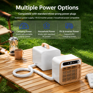 Aire Acondicionado Portátil de Tipo Split de 2m, 5000 BTU, 220V, con Tubería de Conexión, Sin Instalación, Ahorro de Energía, Sin Drenaje - Product Image 3