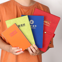 Grand cahier de notes A4 A5 personnalisé avec couverture souple 208 feuilles de fournitures scolaires académiques épaisses lignées au collège Cahier de notes en cuir Journal