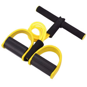 Bandas de Resistencia Multifuncionales con Pedales, Cuerda Elástica de Yoga, 4 Tubos, ¡Oferta! - Product Image 1