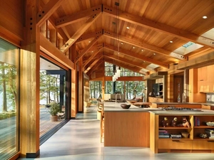 Retraites en bois intégrées à la nature Vues sur le lac et la forêt Espaces ouverts pour les voyages d'évasion Utilisation parfaite de la <span class=keywords><strong>maison</strong></span> - Product Image 4