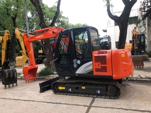 Mini pelle Hitachi d'occasion d'origine fabriquée au Japon Mini pelle Hitachi ZX60 d'occasion Petite pelle à vendre - Product Image 4