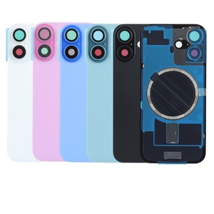 Carcasa Trasera para Teléfono Móvil, Cubierta de Vidrio Trasera, Repuesto de Carcasa Trasera, Chasis Trasero para iPhone 16 - Product Image 1