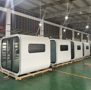 Encantadora <span class=keywords><strong>casa</strong></span> prefabricada moderna y pequeña de lujo con tecnología de Apple Cabin Smart Roadside Cafe Living and Office <span class=keywords><strong>Casa</strong></span> integrada - Product Image 1