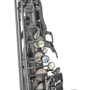 Sassofono Contralto Vintage Finitura Nera Completa in Ottone, Strumento a Fiato per Studenti e Professionisti, Ideale per Performance di Band - Product Image 3