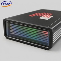 Lumière laser LED RGB DMX512 activée par le son pour DJ, discothèque, bar, scène