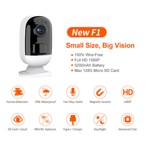 <span class=keywords><strong>Caméra</strong></span> <span class=keywords><strong>de</strong></span> <span class=keywords><strong>surveillance</strong></span> IP WiFi sans fil Eseecloud UBOX <span class=keywords><strong>de</strong></span> qualité supérieure 1080P avec <span class=keywords><strong>batterie</strong></span> longue durée - Product Image 5