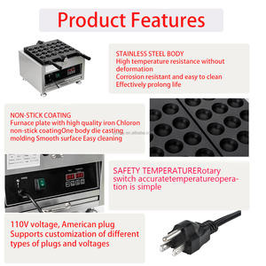 Machine à boulettes de poulpe commerciale à 24 trous, état neuf, four électrique à boulettes de poisson, <span class=keywords><strong>prix</strong></span> d'usine, fournisseur Octopus Burn - Product Image 6