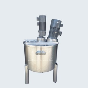 Tanque Mezclador de Acero Inoxidable con Chaqueta de Calentamiento Eléctrico a Vapor para Líquidos Químicos y Cremas, con Múltiples Agitadores, de 50L, 100L y 200L - Product Image 1