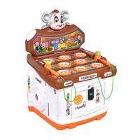 Enfants Hamster Frapper Whack une taupe Machine Marteau à jetons Jeu d'arcade pour le divertissement