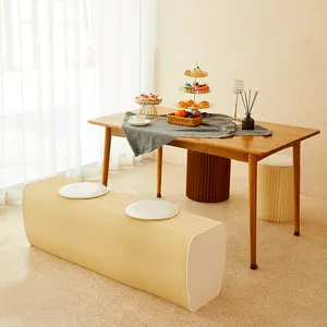 Callfeny – chaise pliante en papier de Style nordique, décor de maison, chaise pliante en papier, banc Long, décoration de meubles de maison - Product Image 1