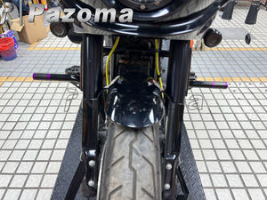 Harley Davidson için motosiklet kazasında çubuğu kaydırıcılar | Alüminyum ve karbon Fiber kütük kaymak biter/1 1/4 "evrensel Fit - Product Image 6