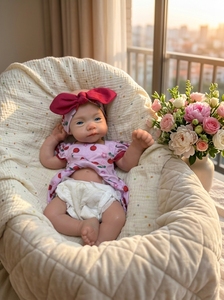Muñeca Reborn de Silicona Sólida de Cuerpo Completo de 18 Pulgadas, Directo de Fábrica, Juguete Suave para Niños Pequeños, Impermeable, Hecha a Mano, Realista, Set de Regalo para Niñas - Product Image 3