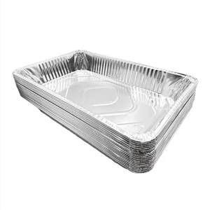 Melhor Qualidade de Recipientes de Alumínio para Comida para Viagem, Caixa de Alumínio Descartável, Atacado de Caixas de Alumínio para Almoço - Product Image 1