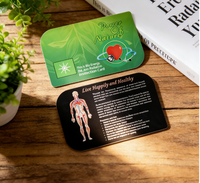 Cartes quantiques GuarTec Nano Health, bio-énergie, ions négatifs, infrarouge scalaire, anti-radiation, PVC durable, carte cadeau 2500cc