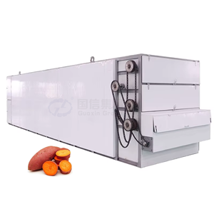 Secador de cinta de malla continuo para patatas dulces, de bajo consumo energético, para procesamiento de patatas dulces en cubos - Product Image 1