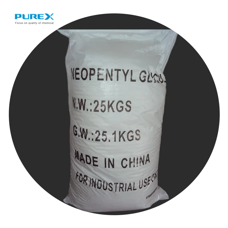 Neopentil glikol kristal katı C5h12o2 126-30-7 NPG Neopentyl Glycol