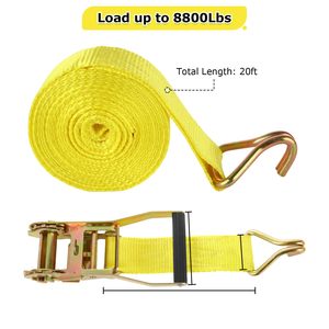 Spanzet personalizado a precio de fábrica 1,5 pulgadas 38mm correa de trinquete de poliéster <span class=keywords><strong>para</strong></span> camión 10m J gancho cinturón de carga correa de amarre <span class=keywords><strong>para</strong></span> amarre de remolque - Product Image 4