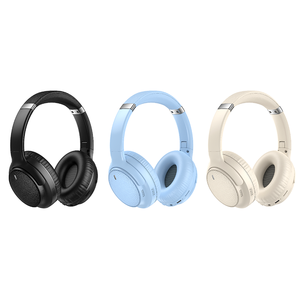 Auriculares Bluetooth supraaurales con ANC, control táctil, carga tipo C, sonido Hi-Fi, Bluetooth V5.4 EDR inalámbrico para teléfono móvil - Product Image 1