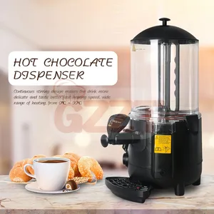 10 Litres Hot Beverage Commercial Hot Chocolate Dispenser Warm Chocolate Milk Tea Soup Dispenser Machine