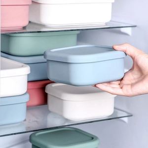 Lonchera Portátil para Niños, Libre de BPA, con 3 Compartimentos, Contenedor de Almacenamiento de Alimentos de Silicona Antiderrames - Product Image 6