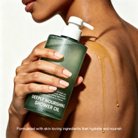Nettoyant Doux Huileux Visage et Corps Hydratant Nourrissant Gel Douche Moussant Huile de Douche