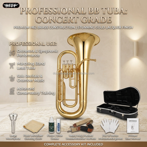 Strumenti in Ottone di Alta Qualità, Tutti i Tipi di Strumenti Musicali in Ottone, Tuba in Tonalità Bb in Vendita - Product Image 4