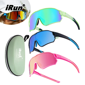 <span class=keywords><strong>IRun</strong></span> personalizado béisbol correr gafas de sol montar Golf ciclismo gafas polarizadas a prueba de viento deporte gafas de sol - Product Image 1