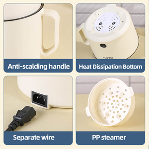 Nồi đa năng YUEDISI, chảo điện nấu nhanh 600W, nồi điện mini để bàn, chảo di động - Product Image 5