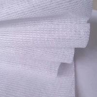 Rouleaux de tissu non tissé blanc de style moderne, 100% polyester, résistant aux déchirures, pour sacs