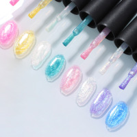 Fournisseur de gel pour les ongles KINNCO Vernis à ongles en gel OEM Private Label Vernis gel UV de haute qualité 8 couleurs