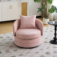 Zeitgenössisches Luxus-Design Wohnzimmer Schlafzimmer Büro Möbel Einzelner Faulenzerstuhl Drehsessel Weicher Stoffsessel