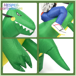 HESPER Déguisement gonflable unisexe dinosaure pour enfants, idéal pour Halloween, spectacles en extérieur, maternelles et mannequins - Product Image 3