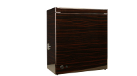 Boîte de rangement pour montres à remontage automatique à 6 emplacements avec porte en verre, remontoir intelligent à écran tactile LCD et déverrouillage par empreinte digitale 8816