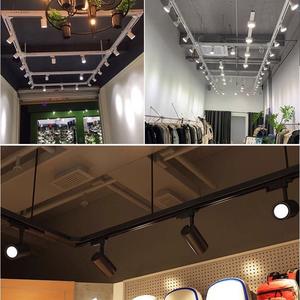 Système d'éclairage sur rail à LED d'intérieur moderne 48V basse tension profonde système d'éclairage sur rail et connecteur d'accessoires - Product Image 6