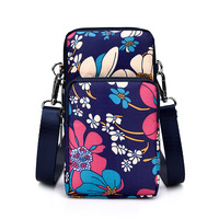 Tas Selempang Mini Custom Printing, Tas Messenger Kecil, Dompet Wanita, Dompet Koin, Tas Selempang Ponsel untuk Wanita