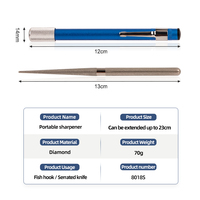 Mini stylo d'affûtage portable, bâton d'affûtage, pierre à aiguiser les couteaux