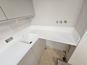 <span class=keywords><strong>Superficie</strong></span> Sólida Acrílica Blanca para Material <span class=keywords><strong>de</strong></span> Encimera <span class=keywords><strong>de</strong></span> Cocina - Product Image 5
